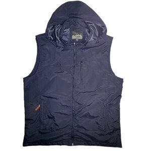 Outdoor Sport Navy Hooded Vest – Men’s XXXL